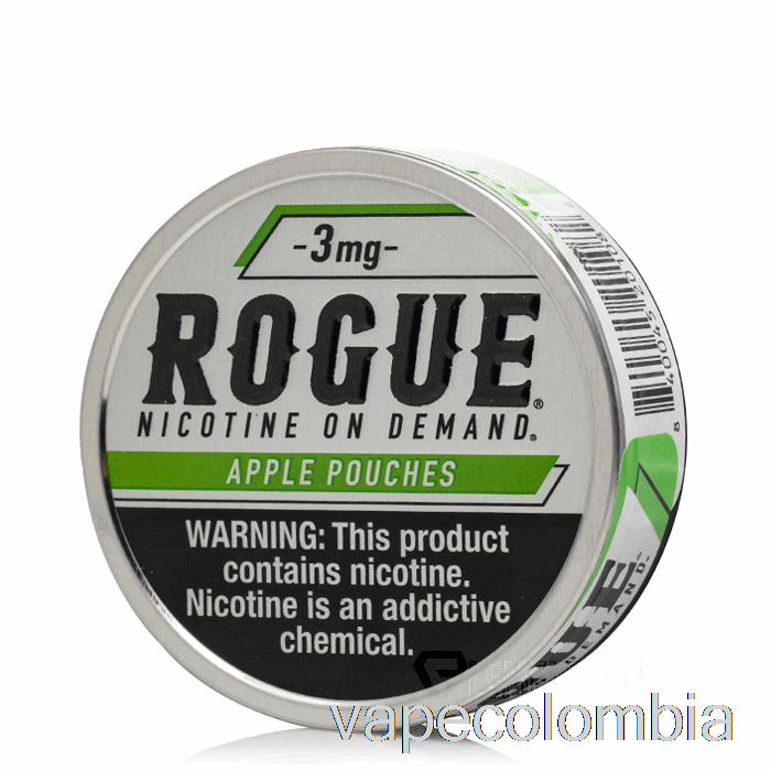 Vape Kit Completo Rogue Bolsas De Nicotina - Manzana 3 Mg